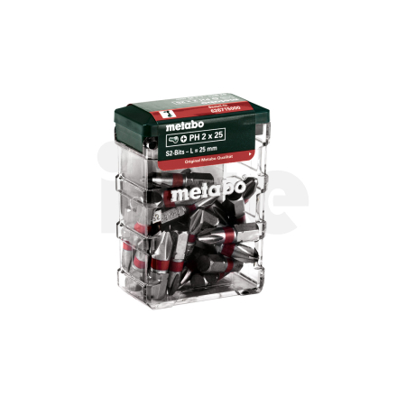 METABO Krabice s bity PZ 2 "SP" 25 dílná souprava 626715000