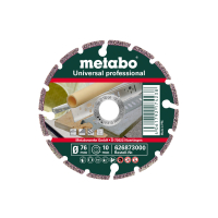 METABO Diamantový řezný kotouč, 76x10,0 mm, „UP“, Univerzální, „profesionální“ 626873000