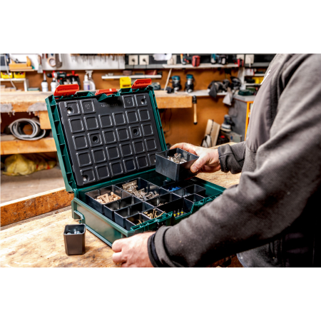 METABO metaBOX 118 Organizer se 12 vkládacími boxy Sortimo 626897000