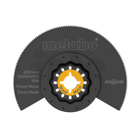 METABO Segmentový pilový list, dřevo a kov, BiM, Ø85 mm 626960000