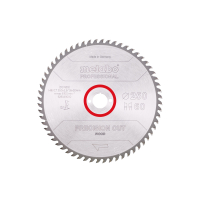 METABO Pilový kotouč "precision cut wood - professional", 250x2,8/1,8x30, Z60 WZ 15° 628049000