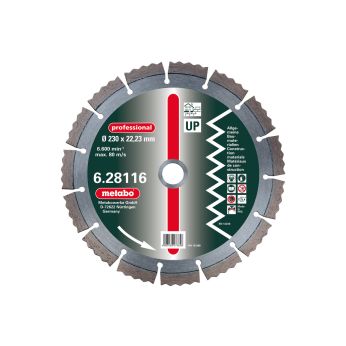 METABO Diamantový řezný kotouč, 230 x 2,5 x 22,23 mm, „professional“, „UP“, univerzální 628116000
