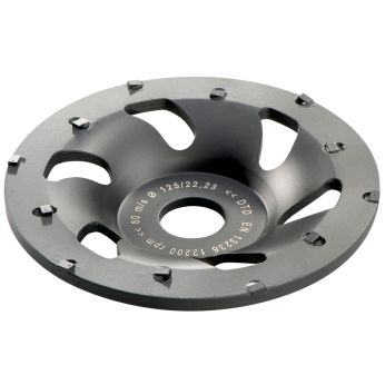 METABO Diamantový brusný hrnec PKD „profesionál“ průměr 125 mm (polykrystalický diamantový brusný hrnec) 628208000