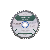 METABO Pilový kotouč „steel cut – classic“, 165x1,6/1,2x20 Z40 FZFA/FZFA 4° 628273000