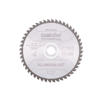 METABO Pilový kotouč „aluminium cut – professional“, 160x1,6/1,2x20 Z48 FZ/TZ 5°neg 628288000