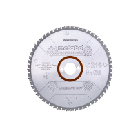 METABO Pilový kotouč „laminate cut – professional“, 216x2,4/1,8x30 Z60 FZ/TZ 0° 628442000