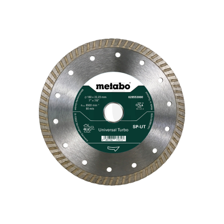 METABO Diamantový řezný kotouč 180x22,23mm, SP-UT, Univerzální Turbo SP 628553000