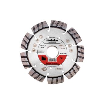 METABO Diamantový řezný kotouč 125x22,23mm, "CP", beton "profesionál" 628571000