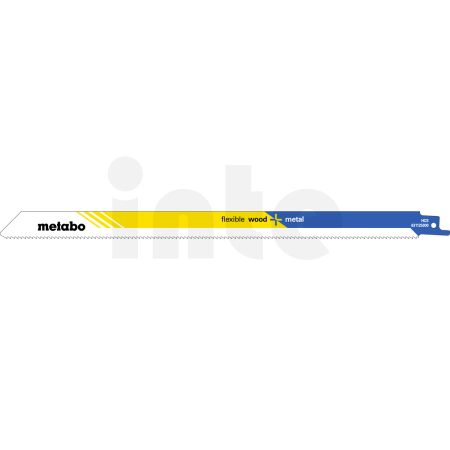 METABO 2 plátky pro pily ocasky "flexible wood + metal" 300 x 0,9 mm, HCS, 2,5 mm/ 10 TPI 631125000