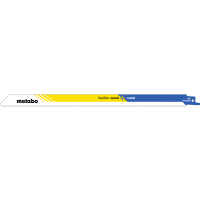 METABO 2 plátky pro pily ocasky "flexible wood + metal" 300 x 0,9 mm, HCS, 2,5 mm/ 10 TPI 631125000
