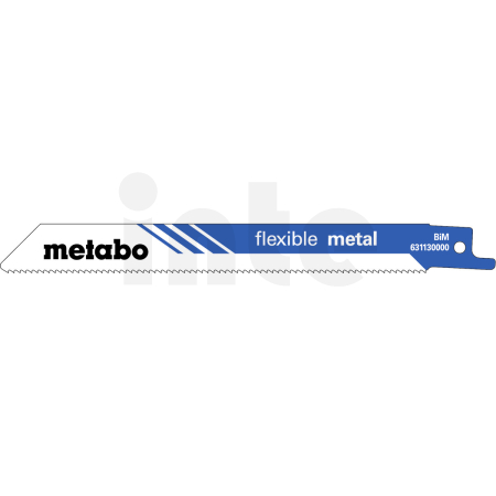 METABO 2 plátky pro pily ocasky "flexible metal" 150 x 0,9 mm, BiM, 1,8 mm/ 14 TPI 631130000