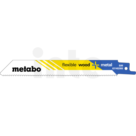 METABO 5 plátků pro pily ocasky "flexible wood + metal" 150 x 0,9 mm, BiM, 1,8-2,6 mm/ 10-14 TPI 631492000