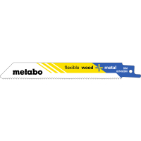 METABO 5 plátků pro pily ocasky "flexible wood + metal" 150 x 0,9 mm, BiM, 1,8-2,6 mm/ 10-14 TPI 631492000
