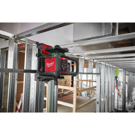 MILWAUKEE M18™ horizontální/vertikální rotační zelený laser 300 m s ONE-KEY™ 4933493194