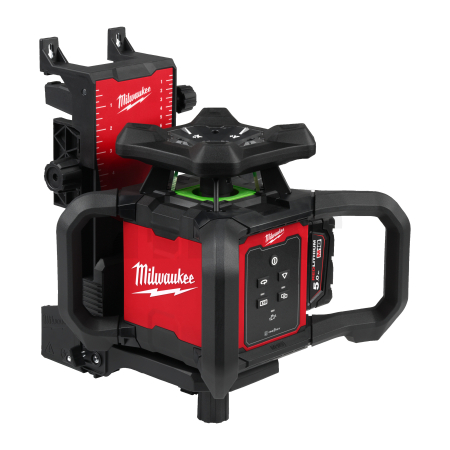 MILWAUKEE M18™ horizontální/vertikální rotační zelený laser 300 m s ONE-KEY™ 4933493194