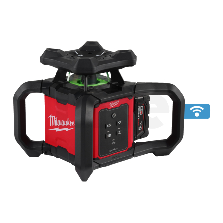 MILWAUKEE M18™ horizontální/vertikální rotační zelený laser 300 m s ONE-KEY™ 4933493194