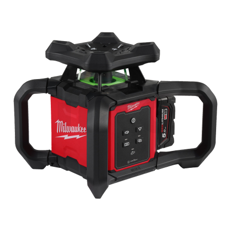 MILWAUKEE M18 RLOHVG300-501C horizontální/vertikální rotační zelený laser 300 m s ONE-KEY 4933493194