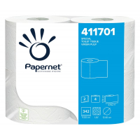 PAPERNET - Bílý toaletní papír SPECIAL, 2 vrstvý, 342 útržků - 411701