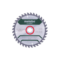 METABO Pilový kotouč "precision cut wood - classic", 165x2,2/1,4x20 Z36 WZ 15° 628281000