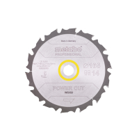 METABO Pilový kotouč „power cut wood – professional“, 165x2,0/1,2x20 Z14 FZ/FA 10° 628292000