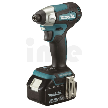 Makita - Aku rázový šroubovák 1/4" Li-ion LXT 18V/5,0Ah, Makpac DTD157RTJ