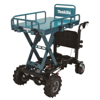 Makita - Aku přepravní vozík Li-ion LXT 2x18V,bez aku   Z DCU601Z