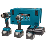 Makita - Aku sada DHP484+DTD153 Li-ion LXT 18V/5,0Ah DLX2180TJ1