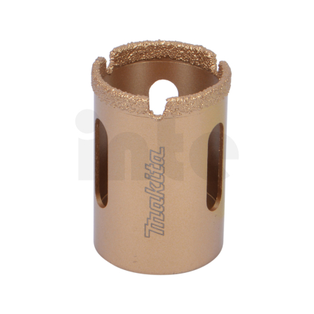 Makita - děrovka s diamantovým zrnem 35mm (se závitem 5/8" 18UNF a otvory) B-46040