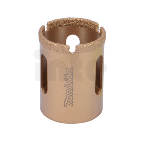Makita - děrovka s diamantovým zrnem 38mm (se závitem 5/8" 18UNF a otvory) B-46056