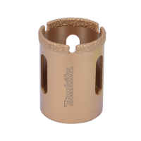 Makita - děrovka s diamantovým zrnem 38mm (se závitem 5/8" 18UNF a otvory) B-46056