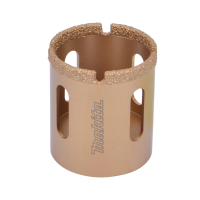 Makita - děrovka s diamantovým zrnem 45mm (se závitem 5/8" 18UNF a otvory) B-46062