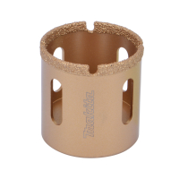 Makita - děrovka s diamantovým zrnem 50mm (se závitem 5/8" 18UNF a otvory) B-46078