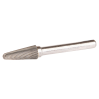 Makita - brusné frézy 10x20x6 úzký kužel kov, nerez B-52803