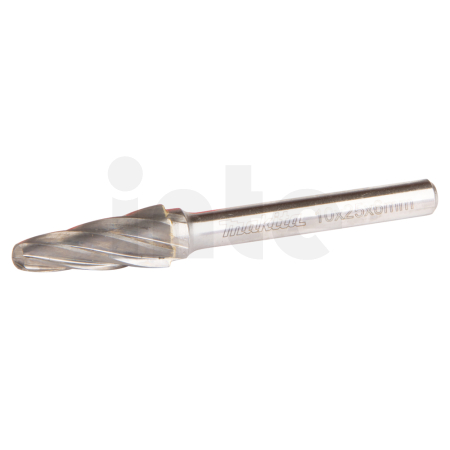 Makita - brusné frézy 10x20x6 úzký kužel neželezné kovy B-52825