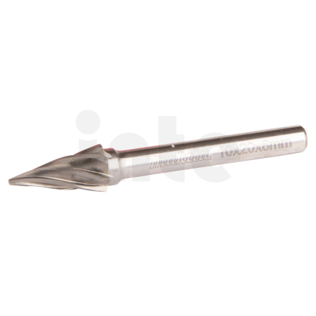 Makita - brusné frézy 10x20x6 jehlan neželezné kovy B-52853
