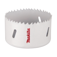 Makita - děrovka BiM 80mm (se závitem 5/8" 18UNF a otvory) D-33869