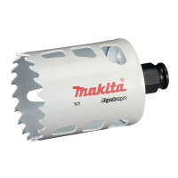 Makita - děrovka TCT Ezychange 2 54mm E-06731