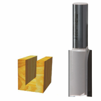 Makita - Drážkovací fréza 2 břit stopka 6 mm,8x19x51 mm D-47444