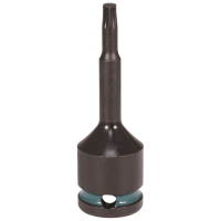 Makita - bit nástrčný 1/2", čtyřhran, IMPACT BLACK, T30 E-19794