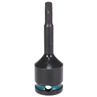 Makita - bit nástrčný 1/2", čtyřhran, IMPACT BLACK, T35 E-19803