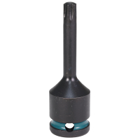 Makita - bit nástrčný 1/2", čtyřhran, IMPACT BLACK, T45 E-19825