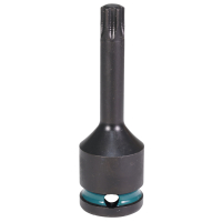 Makita - bit nástrčný 1/2", čtyřhran, IMPACT BLACK, T50 E-19831
