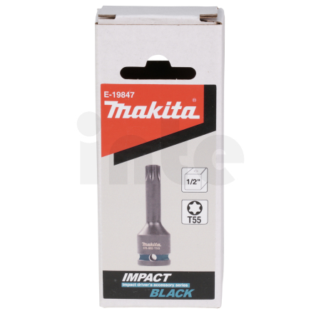 Makita - bit nástrčný 1/2", čtyřhran, IMPACT BLACK, T55 E-19847