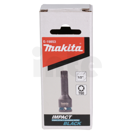 Makita - bit nástrčný 1/2", čtyřhran, IMPACT BLACK, T60 E-19853