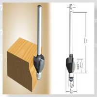 Makita - fréza na zkosené hrany 45st. D-09488