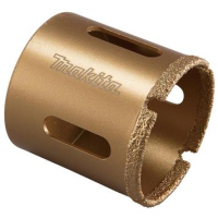 Makita - děrovka s diamantovým zrnem 57mm (se závitem 5/8" 18UNF a otvory) B-46090