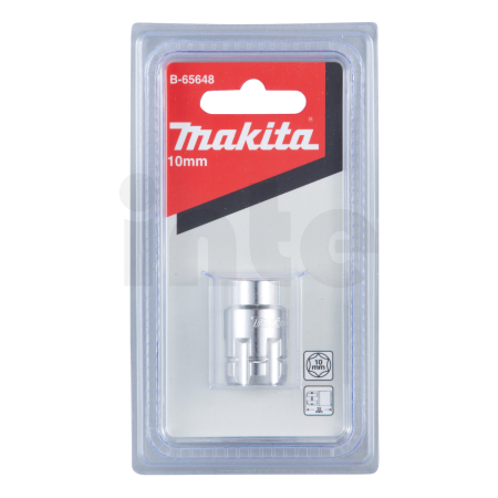 Makita - klíč nástrčný průchozí 10mm STOP B-65648