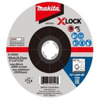 Makita - kotouč brusný ocel X-Lock 125x6x22.23mm E-00393