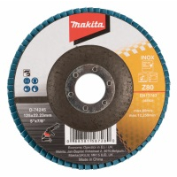Makita - kotouč lamelový 125x22.23mm K80 Zirkon D-74245