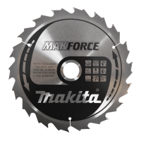 Makita - kotouč pilový dřevo MAKFORCE 235x2.6x30mm 18Z = new B-32166 B-08252